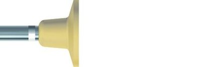 Leštící guma kalíšek D22mm 100, 9526UF