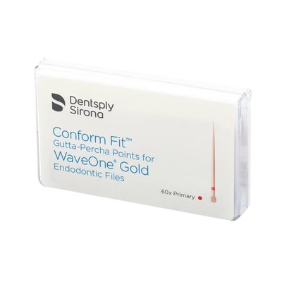 Dentsply Sirona WaveOne® Gold Conform Fit Gutaperčové Čepy Primary 60ks