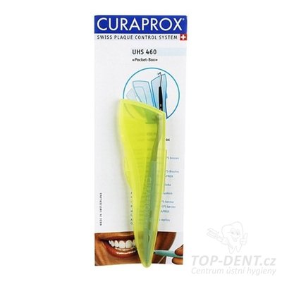 Curaprox CPS 460 Pocket set cestovní pouzdro + držák (sáček)