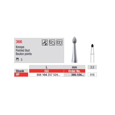 Diamant HP 366.016 (3 ks/bal)