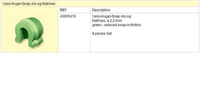 VKS SG 2,2 matrice zelená 8ks