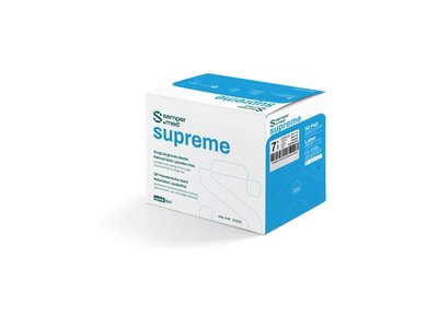 Sempermed Supreme latex, Chirurgické rukavice, sterilní, nepudrované, pár - Velikost: 6,5