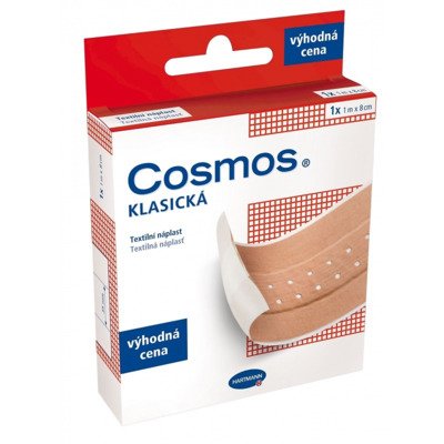 Cosmos Klasická textilní náplast 1 m × 6 cm