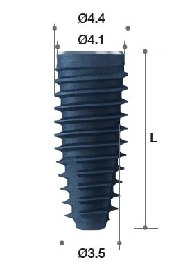 MEGAGEN BD IMPLANT ø4.1 - RC, L=11.5