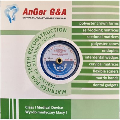 Formówki poilestrowe zestaw 32 szt. AnGer G&A