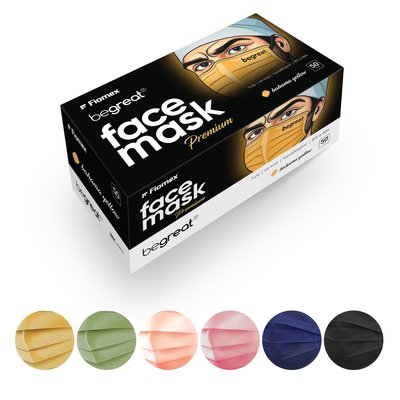 Ústenka BEGREAT 50ks - Jet black 50 ks