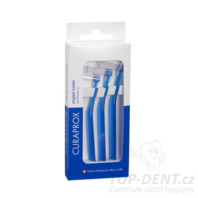 Curaprox plastový držák UHS 470 (modrý), 3ks