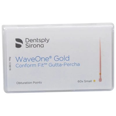 Dentsply Sirona WaveOne® Gold Conform Fit Gutaperčové Čepy Small 60ks