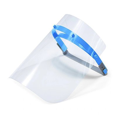 Ochranný štít modrý