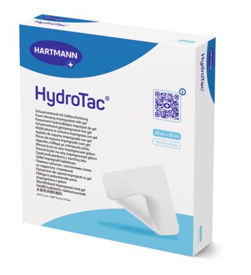 HydroTac polyuretanové krytí s gelem 20 × 20 cm 10 ks