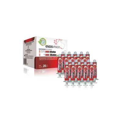 CERKAMED Endo-Pack Endo Solution EDTA 17% stříkačky 5ml 20ks