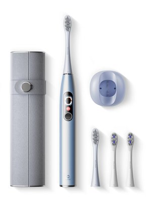 Oclean X Pro Digital Silver Set sonický kartáček