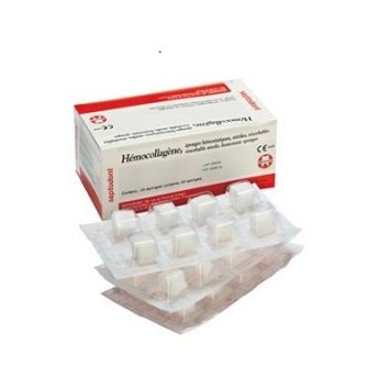 Hemocollagene Sponages, 24 ks