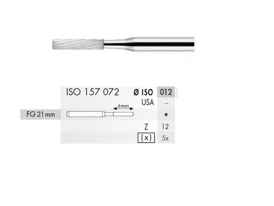 Tvrdokovový vrtáček válcový čtverec (5ks)