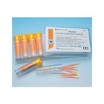 HS-gutaperčové čepy ISO 15 bílé 6 x 20 ks