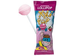 XyliPOP® Lollipop - Bonboniere 25 x 6 g Stück Banane