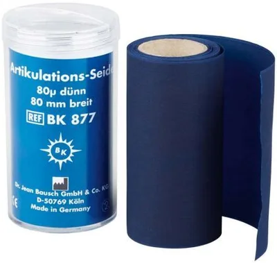 Bausch Articulating-Silk 80 µm modrý