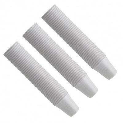 EURONDA kelímky bílé 100 ks, 166 ml