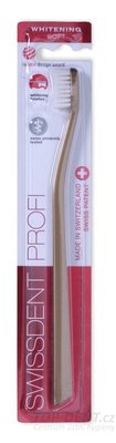 Swissdent Profi zubní kartáček WHITENING zlatý (soft)