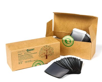 Osłonka płytki fosforowej RTG rozmiar 1 (27x44mm) 100szt./op