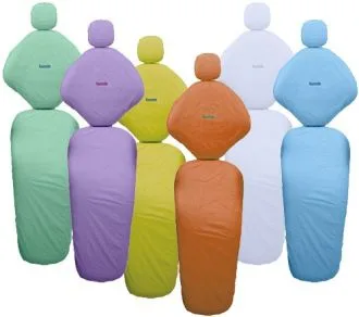 Návleky na kreslo Monoart svetlomodré