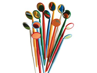 Zrcátko zelené, vel. 4