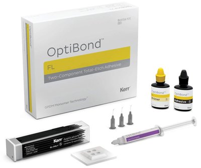 Kerr Optibond FL zestaw Primer 8ml+Adhesive 8ml+wytr+akces