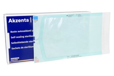 Torebka do sterylizacji 140 mm x 260mm 100 szt. Akzenta