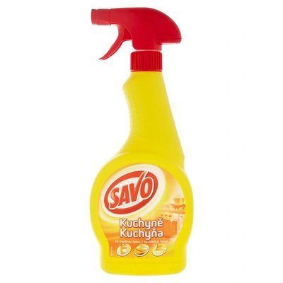 SAVO čistící sprej 500 ml s rozprašovačem - Kuchyně