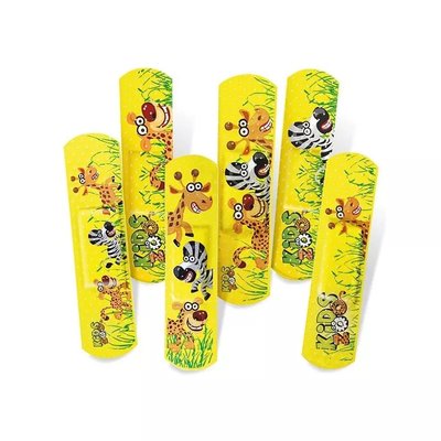 Plaster z opatrunkiem dla dzieci KIDS ZOO op.12szt