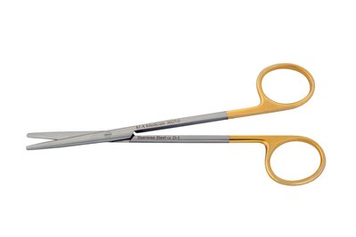 Nůžky Metzenbaum Stump TC 14,5cm zahnuté