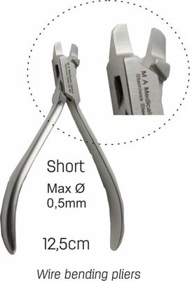 Kleště Tweed max. průměr 0,5mm