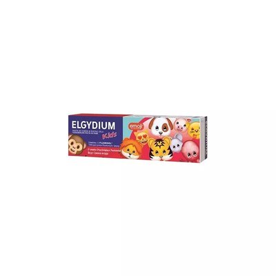 ELGYDIUM KIDS Emoji Pasta w postaci żelu Truskawka 3-6lat 50ml