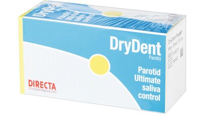DryDent® Parotid - Packung 50 Stück 40 x 36 x 2 mm, Größe S