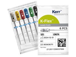 K-Flex Files - Packung 6 Stück 21 mm ISO 006