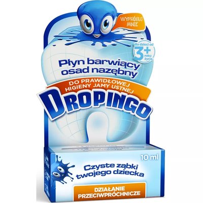 Dropingo płyn barwiący osad nazębny 10ml