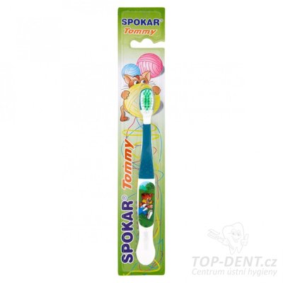 Spokar Tommy dětský zubní kartáček (3-6 let)