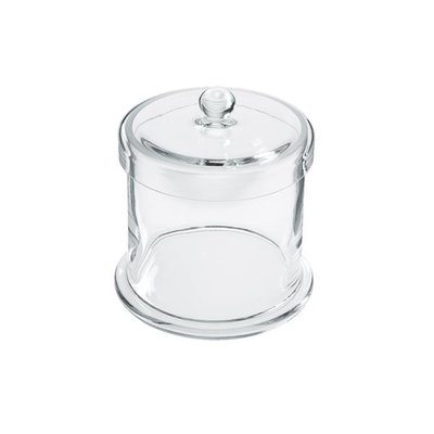 Nádobka skleněná s víčkem 120/120mm